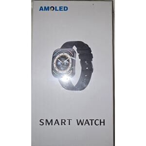 Fitness Smartwatch Touchscreen Waterproof Heart Rate Black Fast Shipping